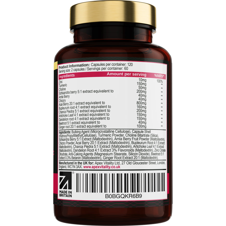 Liver Support Complex Supplement - Apex Vitality