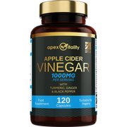 Apple Cider Vinegar with Turmeric, Ginger and Black Pepper - Apex Vitality