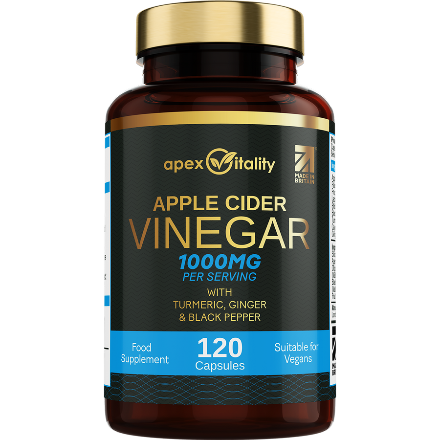 Apple Cider Vinegar with Turmeric, Ginger and Black Pepper - Apex Vitality