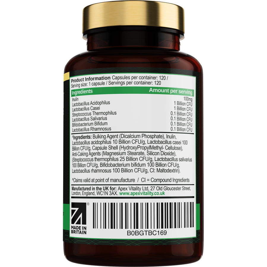 Inulin Probiotic Supplement - Apex Vitality